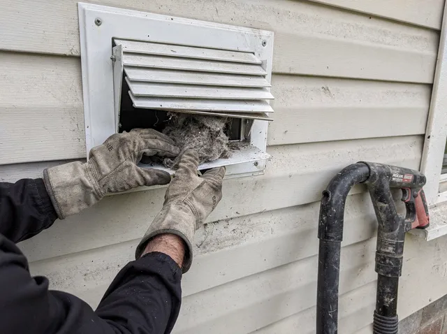 Dryer Exhaust Vent Cleaning in Broadview Heights