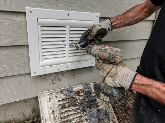 Dryer Vent Cover Replacement in Broadview Heights