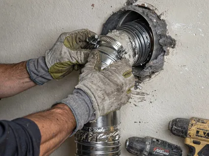 Dryer Vent Hose Installation in Broadview Heights
