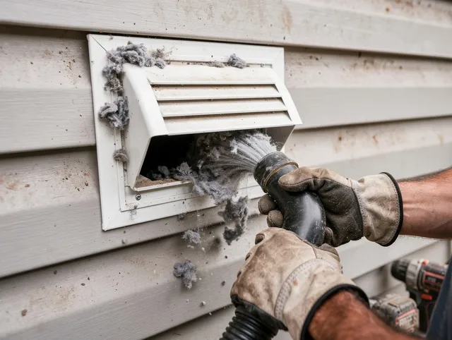 Professional dryer vent cleaning by Broadview Heights Dryer Vent Cleaning in Broadview Heights