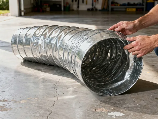 Broadview Heights Dryer Vent Cleaning specialist using advanced equipment for thorough duct cleaning in Broadview Heights