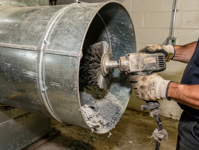 Industrial-grade dryer vent cleaning by Broadview Heights Dryer Vent Cleaning in Broadview Heights